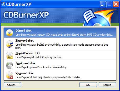 CDBurnerXP