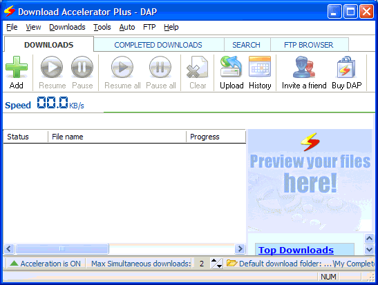 Download Accelerator Plus