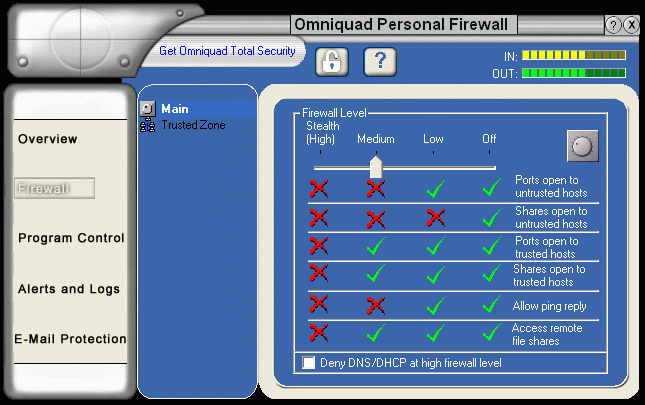 Omniquad Personal Firewall