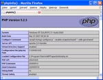 PHP - phpinfo();